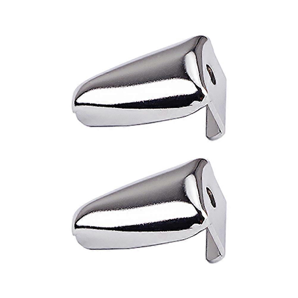 Iron Drum Replacement Hook Holds Drum For Musicians 4.32X2.74CM Silver 2Pcs