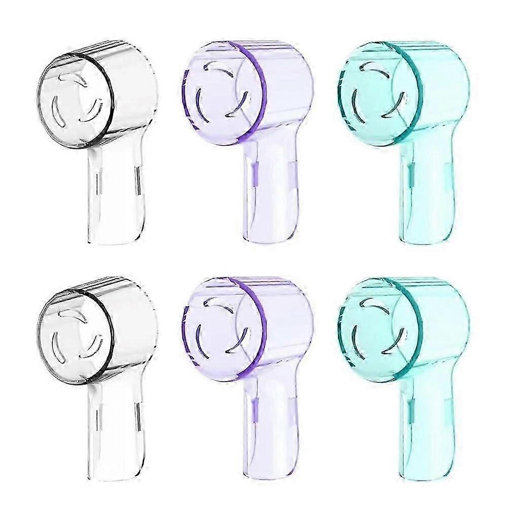 Portable Toothbrush Head Cover Clips Plastic Dustproof Head Germproof Protector
