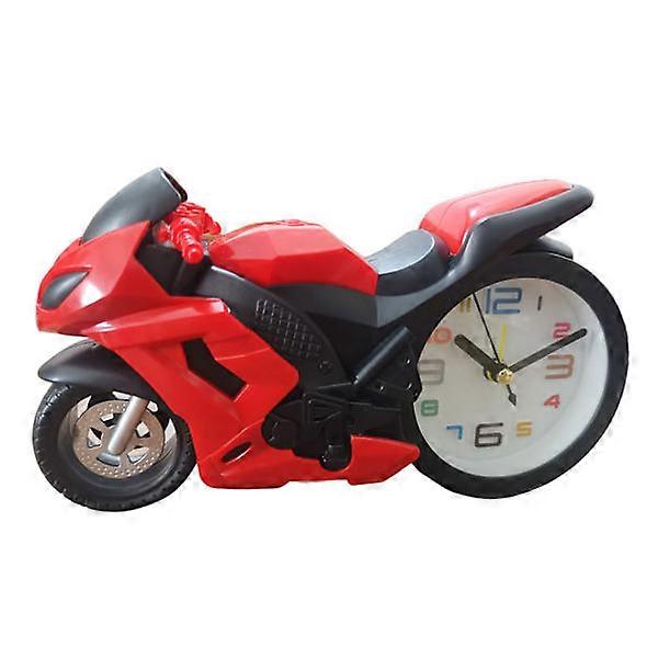 Creative Motorcycle Shaped Quartz Clock Alarm Clocks Timer Desk