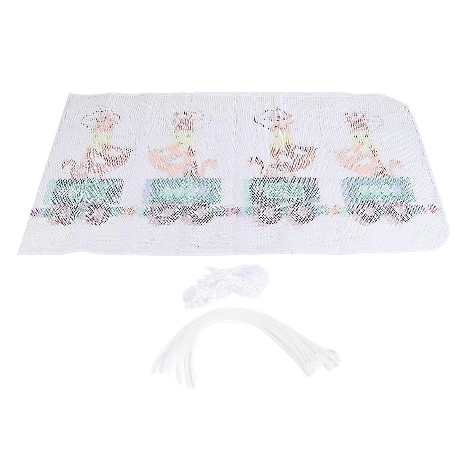 Stairs Net Small Hole Design Weather Resistance Strong Durable Convenient Railing Safety MeshAnimal