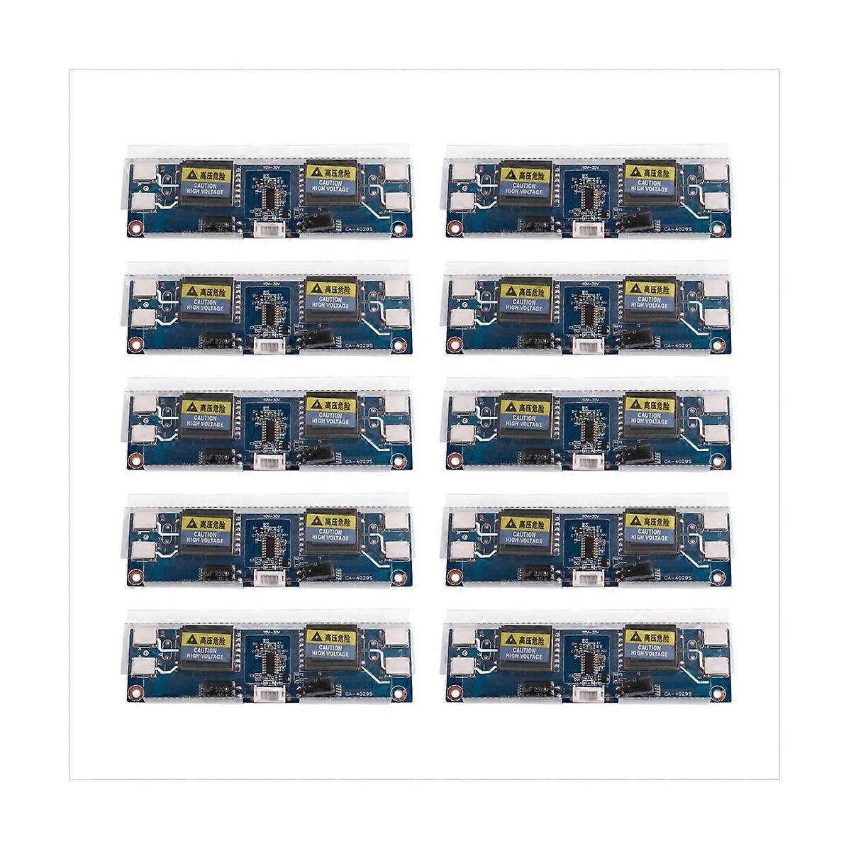 10X Universal CCFL Inverter LCD Laptop Monitor 4 Lamp 10-29V and 15-22 Inch Widescreen
