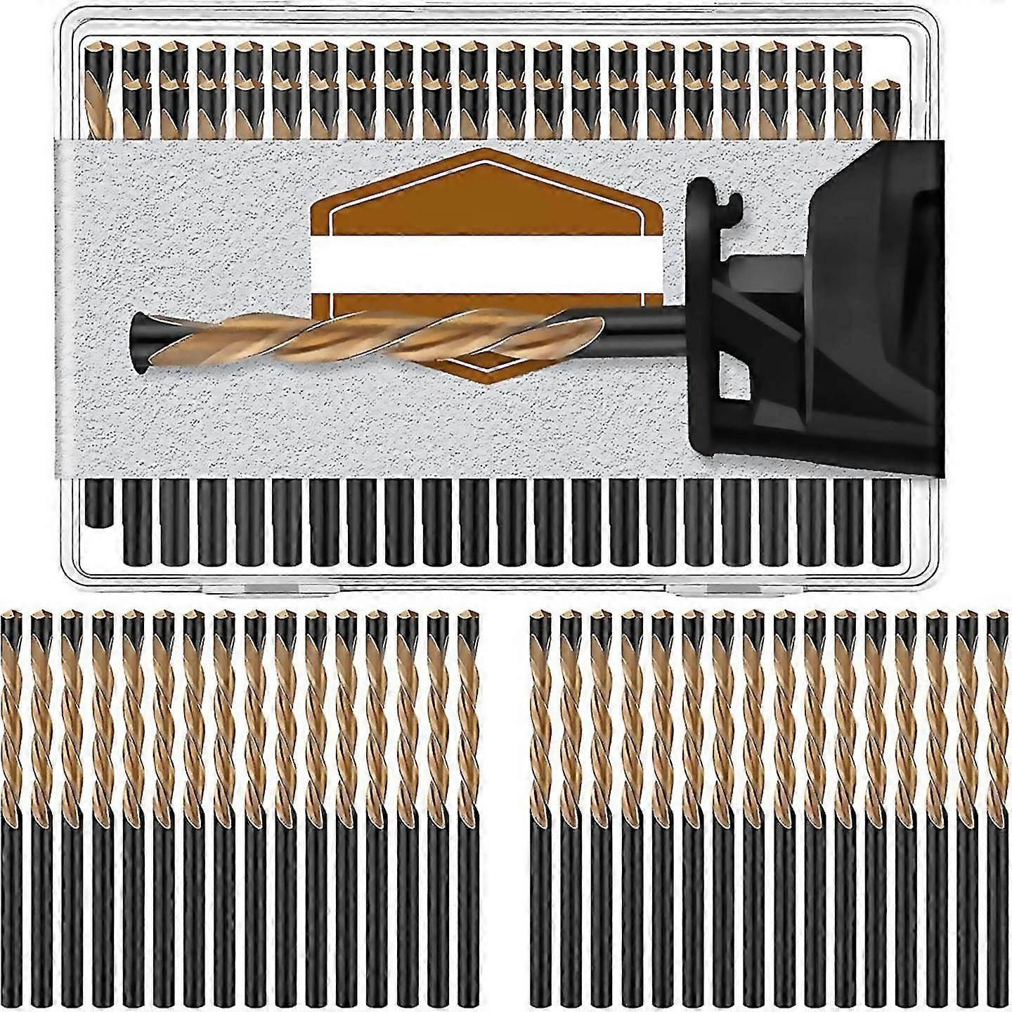 50pcs Drywall Drill Bits Pilot Point Cutting Drill Bits Diameter Drywall Router Drill Bits Drywall T