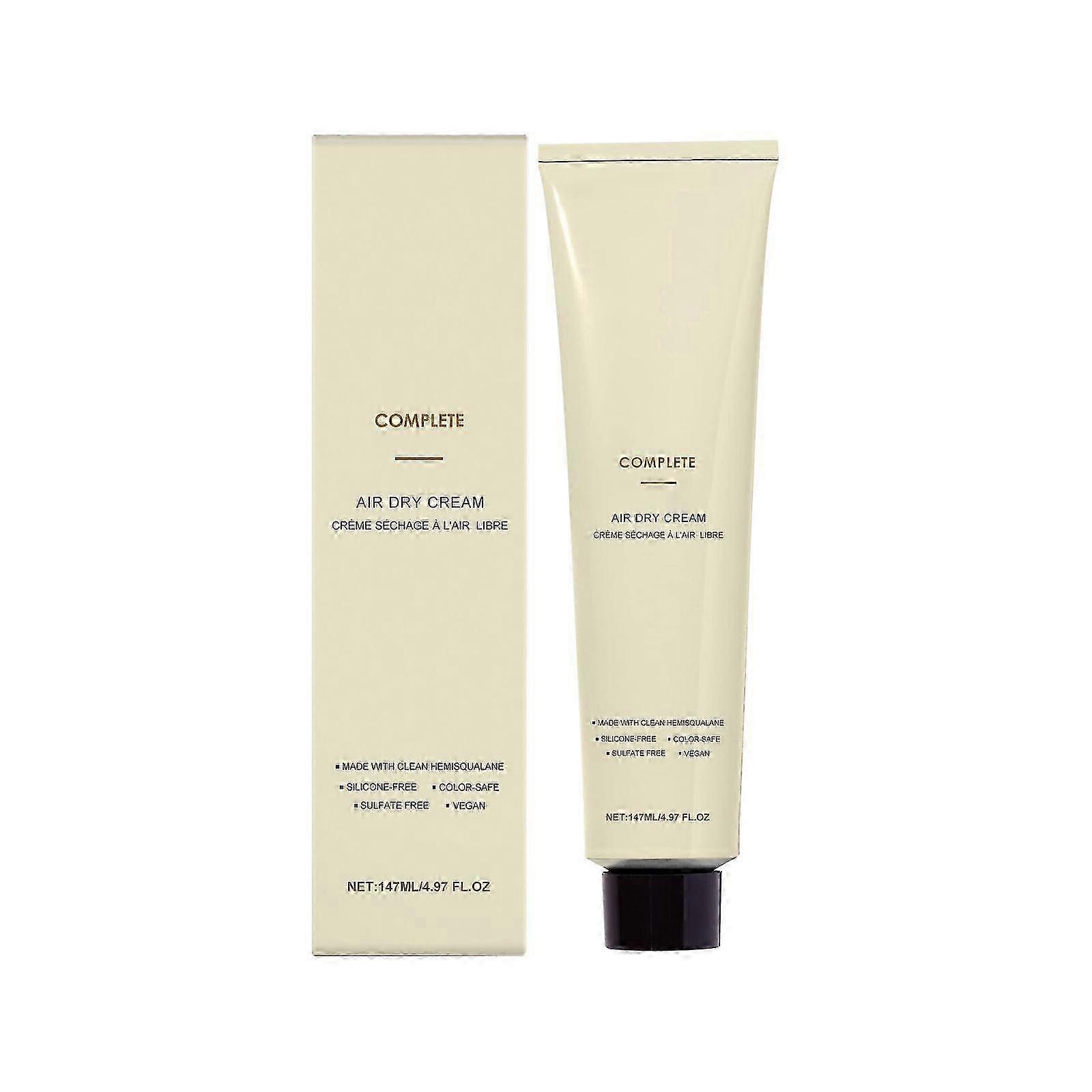 Complete Air Dry Cream 147ml - No Heat Soft Hair Styling Cream for All Hair Types, Smoothes and Defines Hair, Sulfate Free