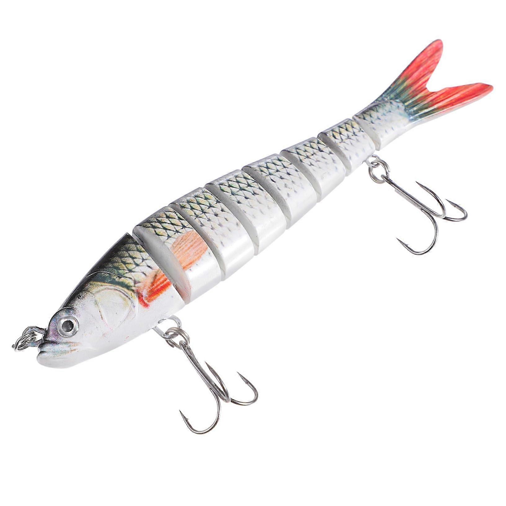 Creative Simulation Fishing Bait with Joints for Perch, Zander, Trout