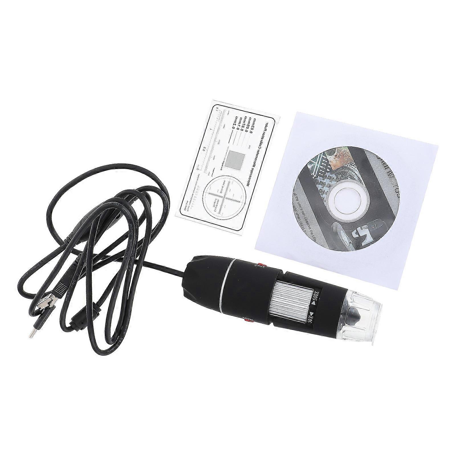 Electronic Digital Microscope High-definition Microscope For Home Inspection With 50X-500X Magnification 1 Set