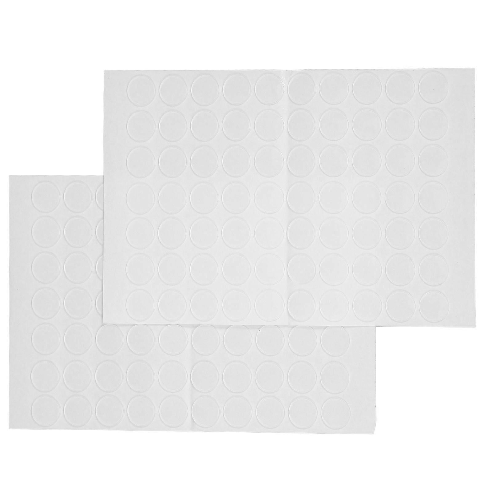Transparent Double Sided Tape with Strong Adhesion for Home Use 140pcs Acrylic Glue