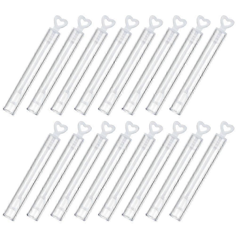 Empty Bubble Solution Bottles 50Pcs For Children Outdoor Fun Transparent Bubbles
