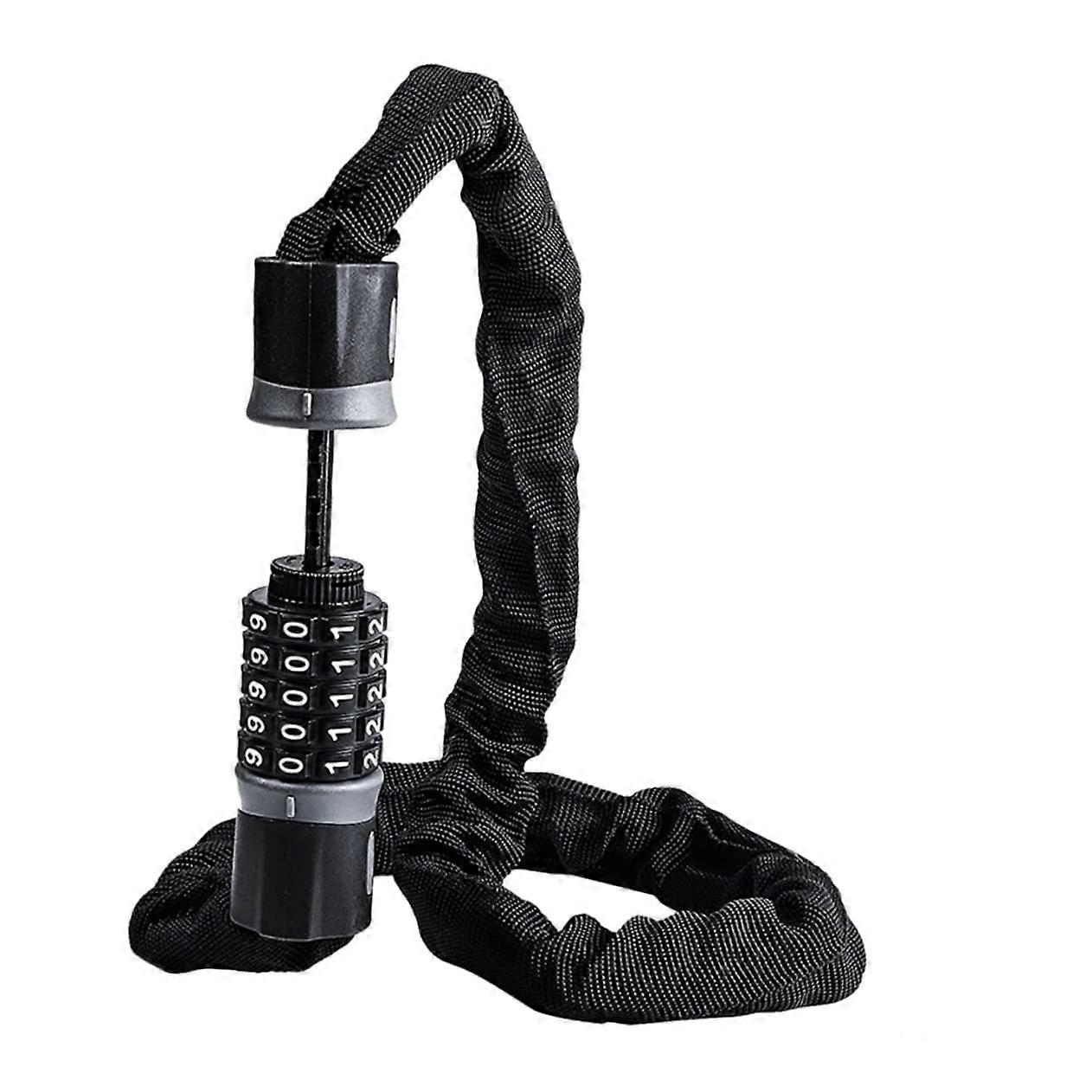 1 Piece Bike Code Lock 4Digit Combination Waterproof Security Padlock for Bicycles Scooters Motorcycles and Bikes Durable and Easy to Install