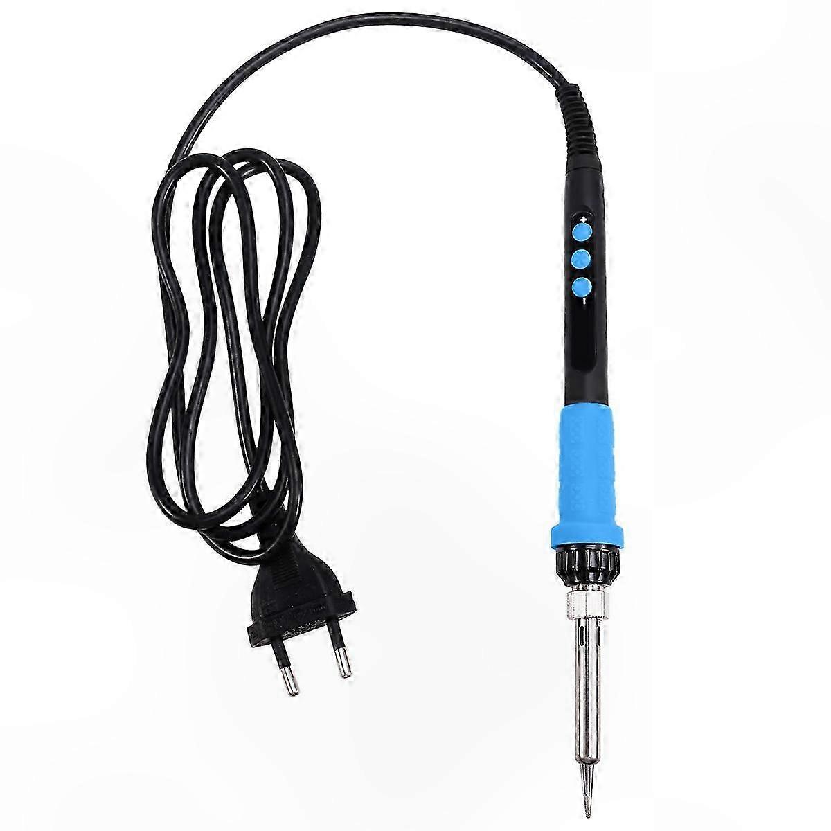 Digital Soldering Iron with LED Display, Temperature Control, and Internal Heating Function, 90W Power for Precision Work