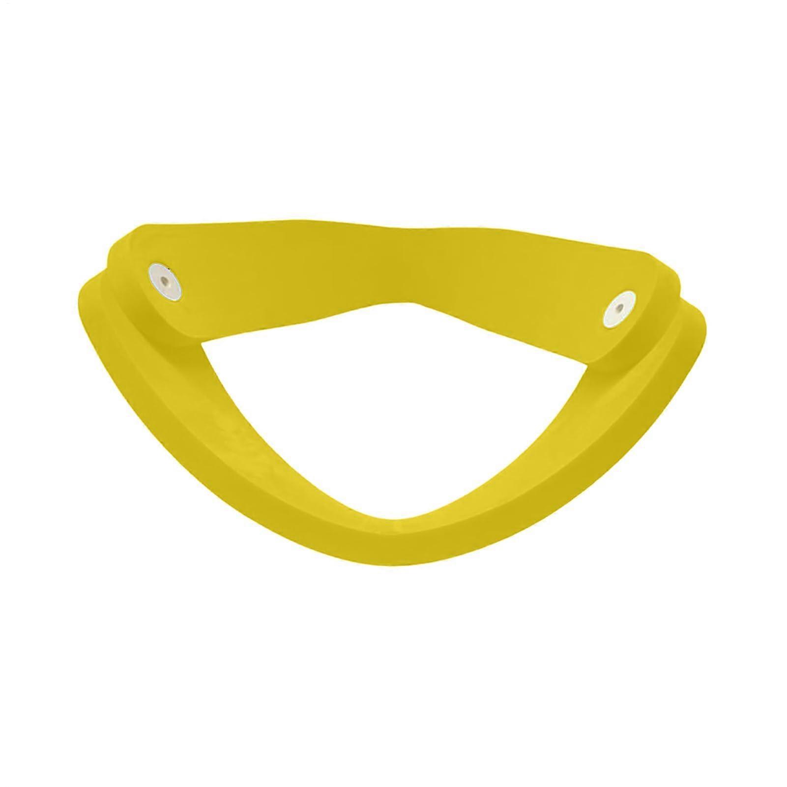 Foldable Foam Water Lounge for Pool, Underwater Saddle Hammock Lounger Yellow