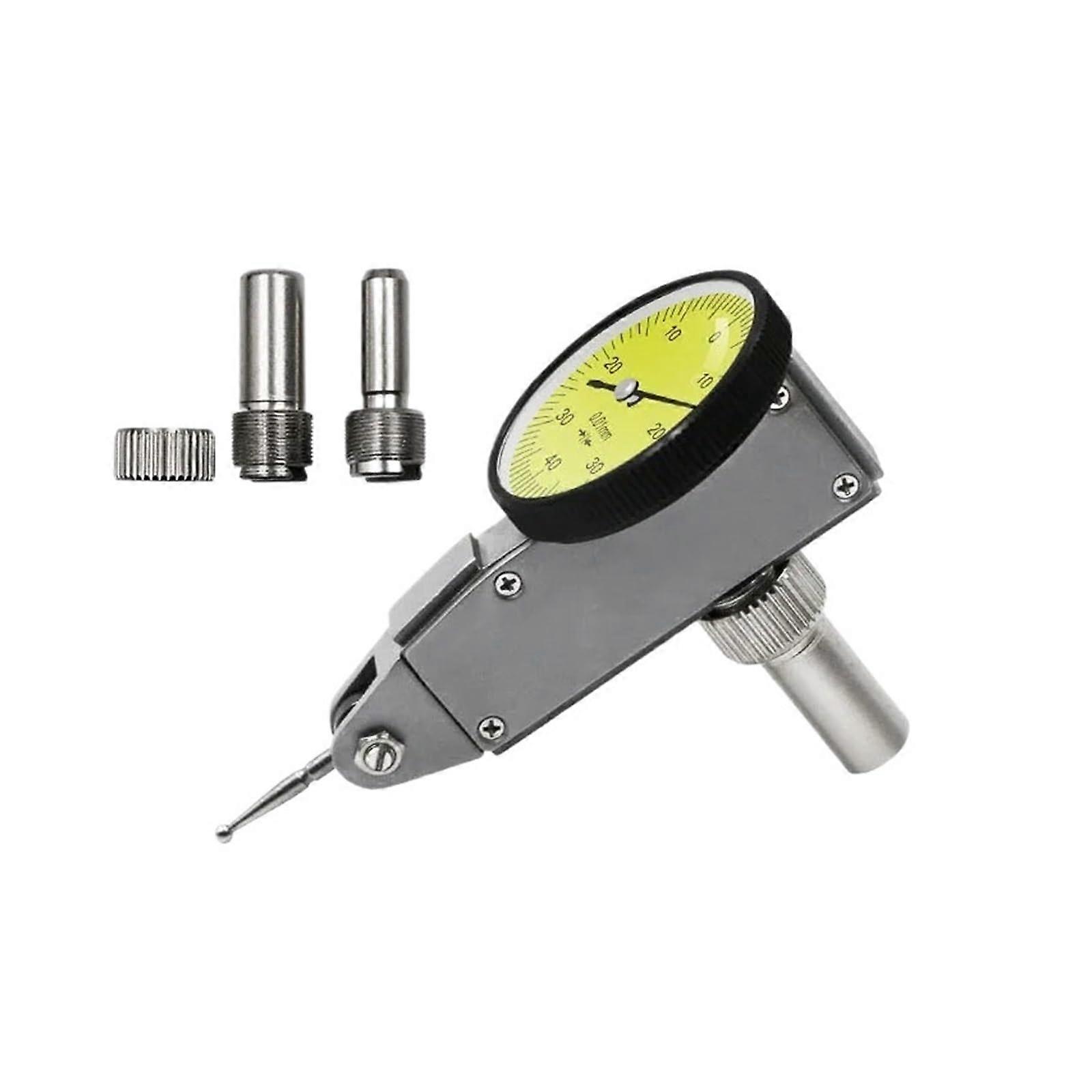 00.8 mm dial indicator with magnetic base holder, micrometer, precision indicators, measuring tools, hour indicator, comparator (with holder)
