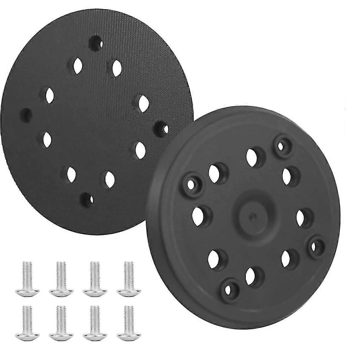 For 2pc nylon sticker sanding discs 125mm compatible for boschwith screw