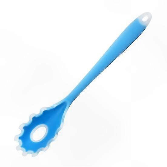 High-Temperature Resistant Spaghetti Spoon with Serrated Edge and Anti-Slip Design for Easy Straining and Serving