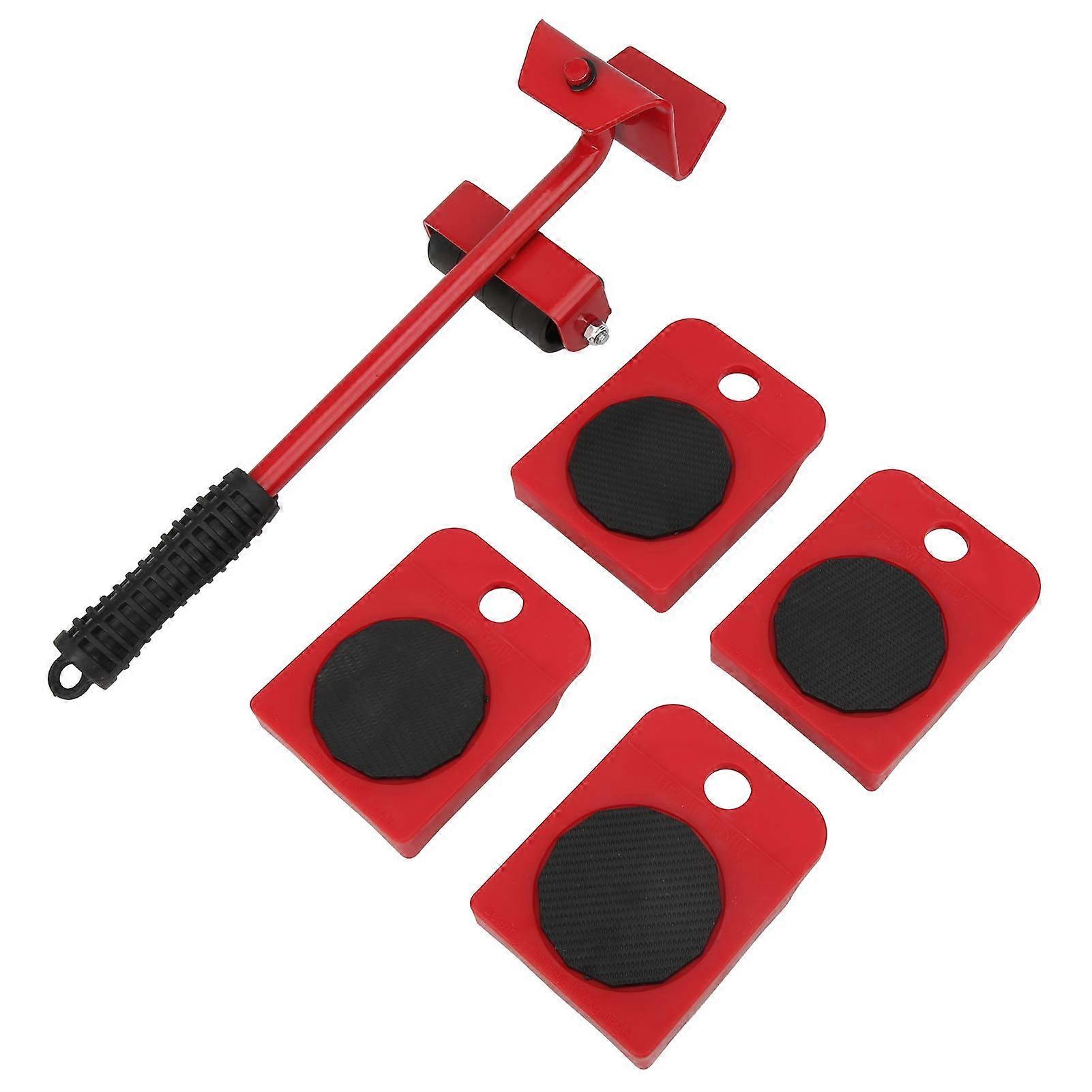 Furniture Mover Lifter Slides Heavy Duty Roller with Ripping Bar for Easy Transport on Hardwood Floors