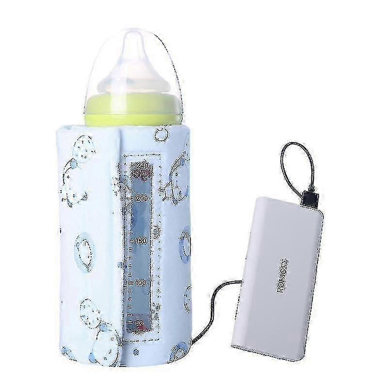 Tpullonlämmitin - Usb Kannettava Matkamuki Maitolämmitin Pullolämmitin