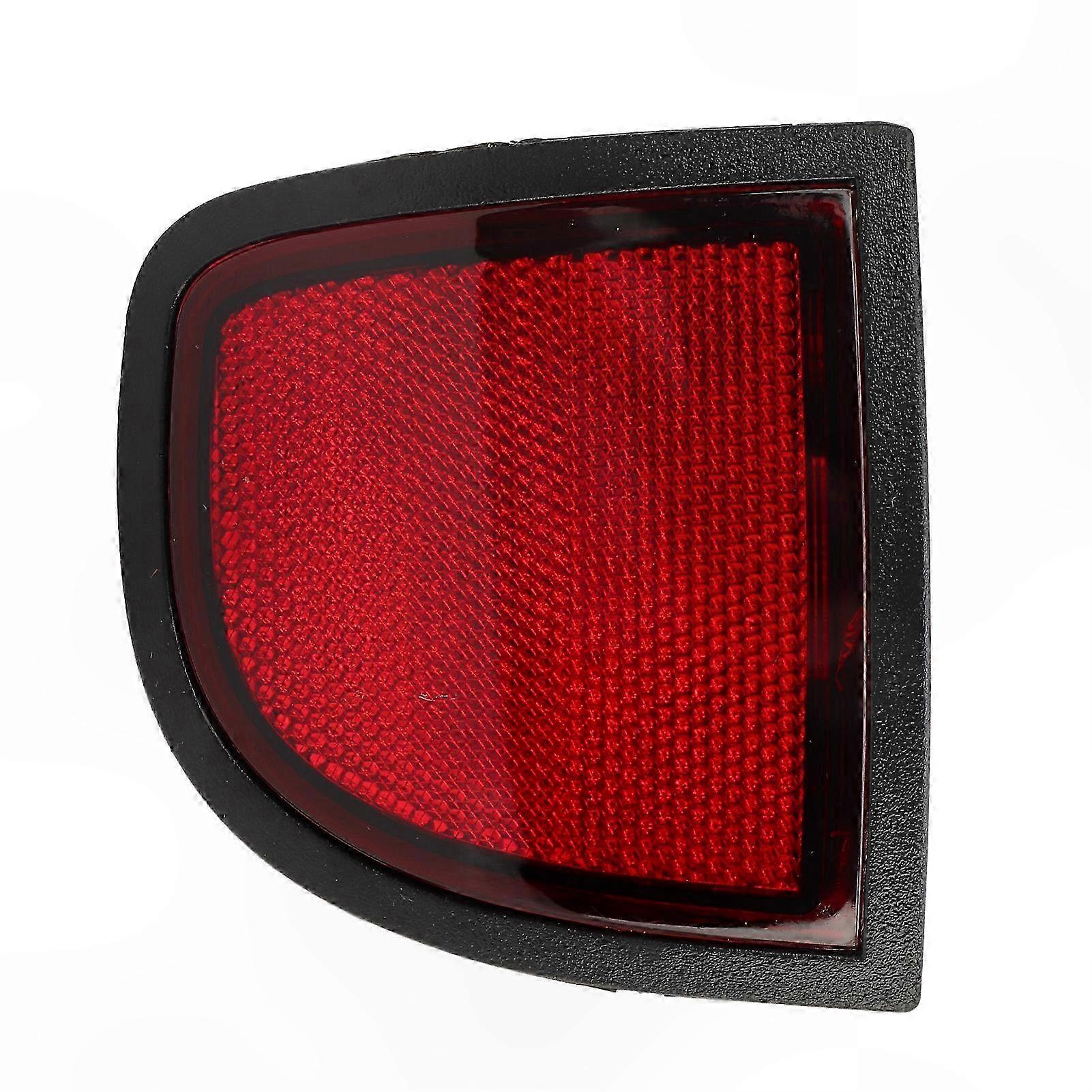 Red Rear Bumper Reflector Panel for Pickup Truck 2005-2015 Left Side Replacement 8355A015