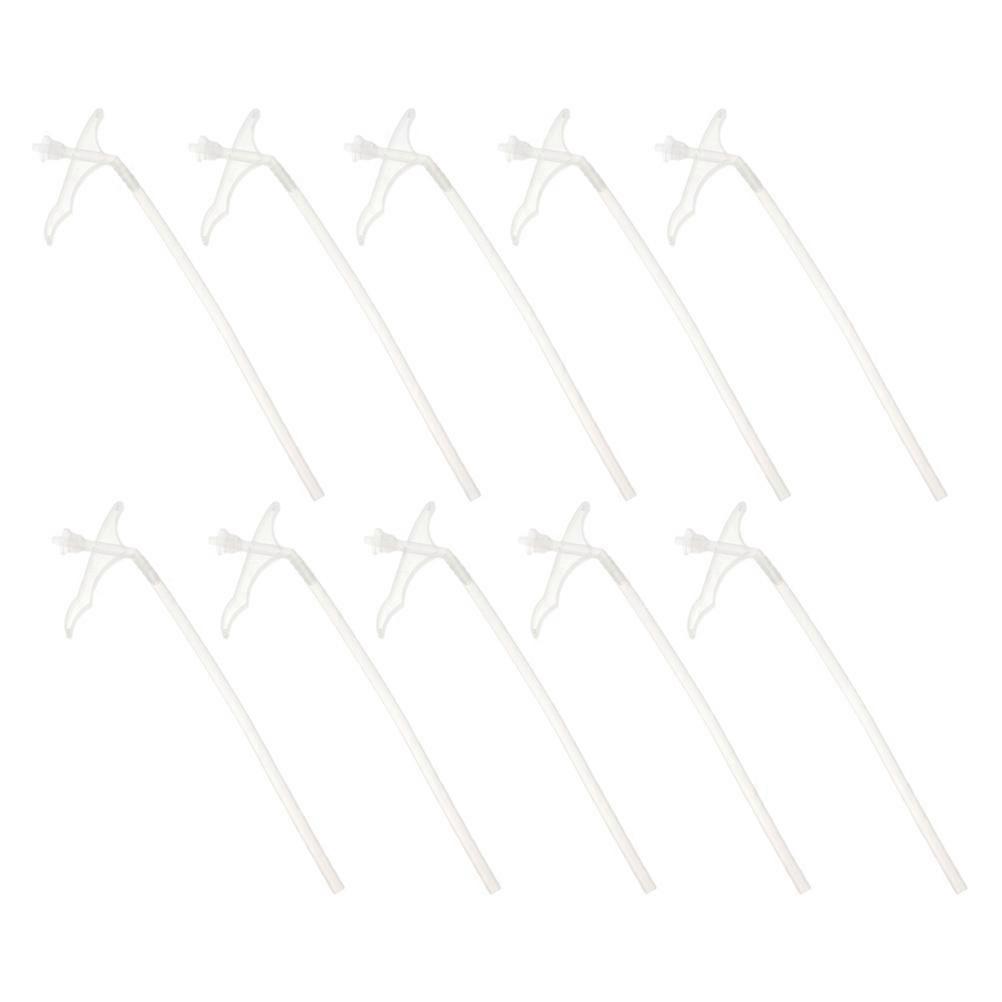 10pcs Spray Foam Tubes Nozzle Tips for Gap Filling Foam Spray Replacement Tube Trigger and Assembly Disposable for DIY Spray Foam