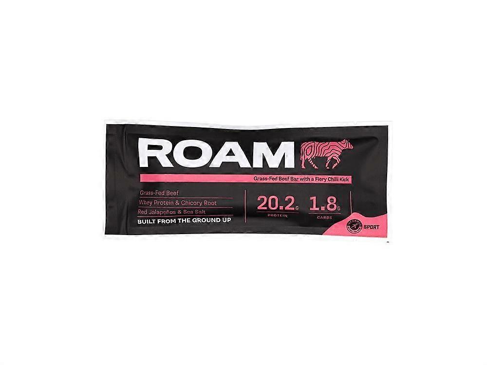 Roam Jalapeno Chilli Grass-fed Beef Bar 45g - 4 Pack