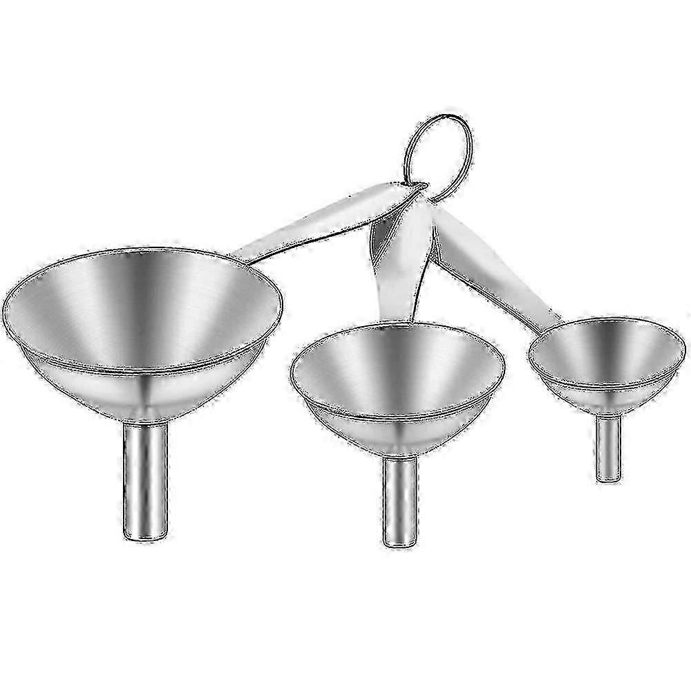 Stainless Steel Mini Funnel for Kitchen Use, Hip Flasks & Small Bottles, Durable and Compact Design