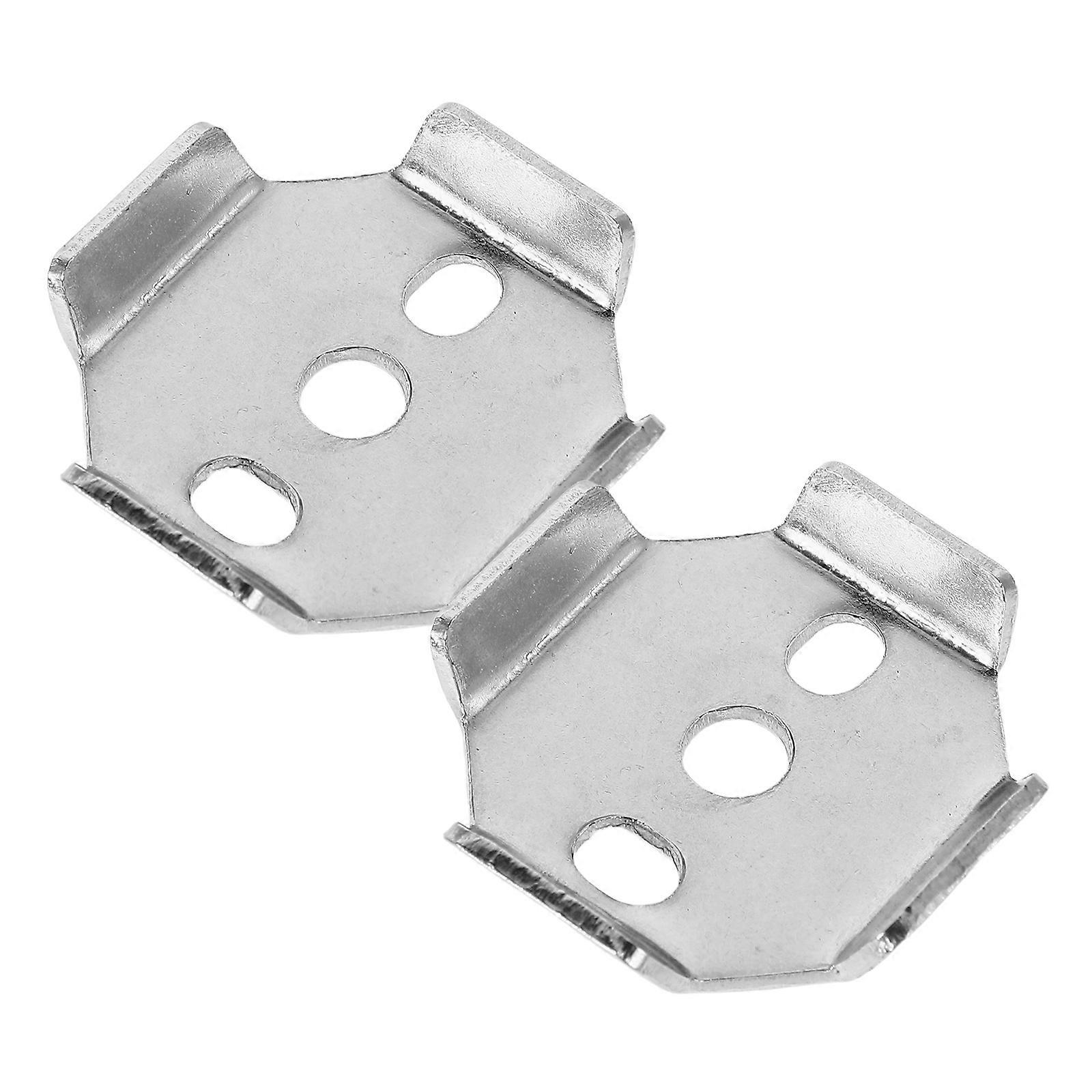 2pcs Toilet Holder Repair Parts & Bath Towel Rack Accessories – Sturdy Mounting Brackets for Bathroom Towel Bars, Easy Installation Replacement