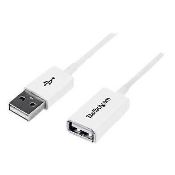 Forlængerkabel USB 2.0 A til A 3 m - M / F - Forlænger USB 2.0 i hvid - M / F - USBEXTPAA3MW