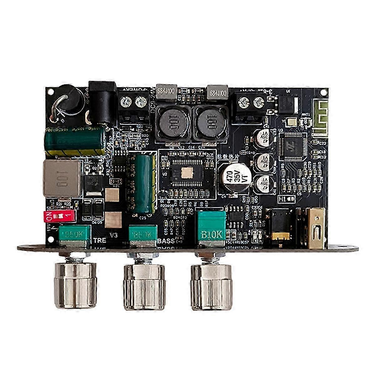 ZK-1001U with Boost Mono 100W BT Amplifier Board TPA3116D2 AMP
