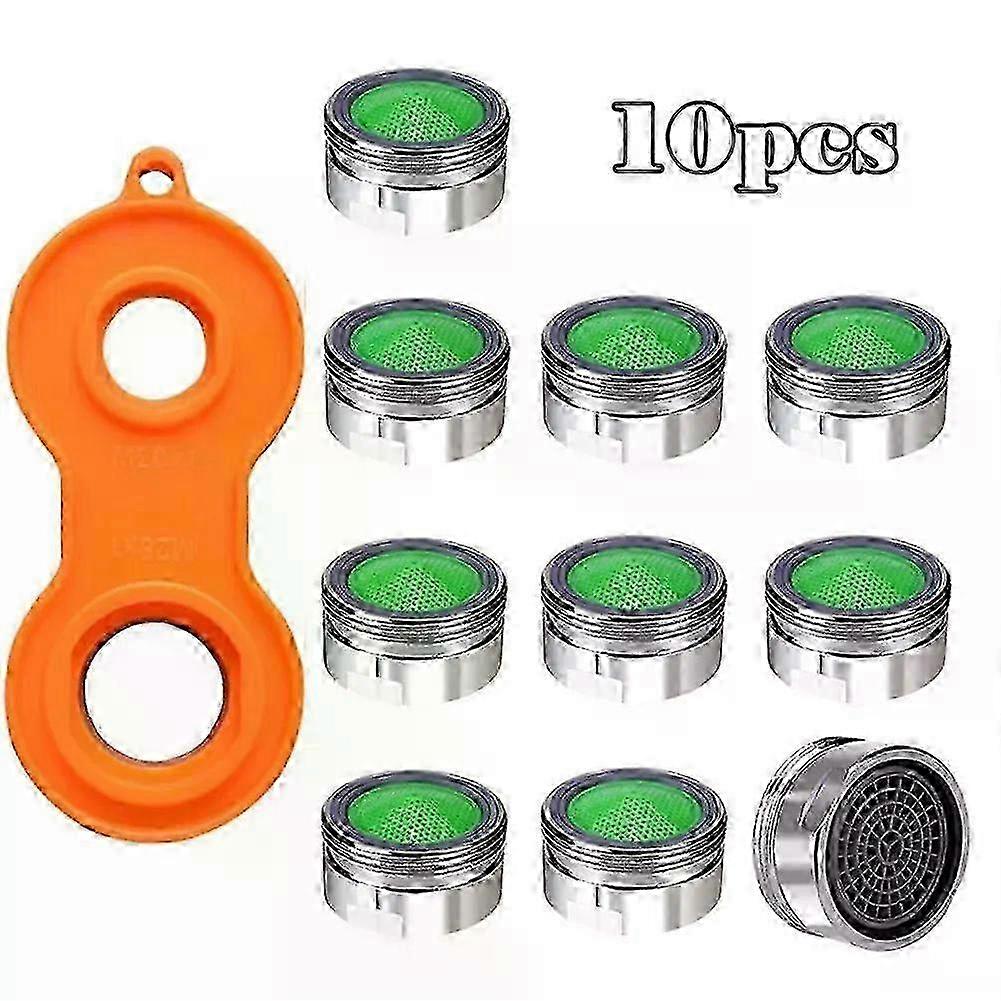 10Pcs ABS Water Saving Faucet Aerator Replaceable Filter Mixed Nozz...