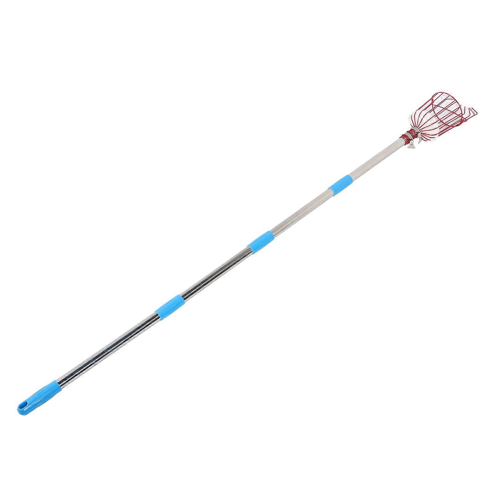 Multifunctional Stainless Steel Fruit Picker with 9-Section Pole