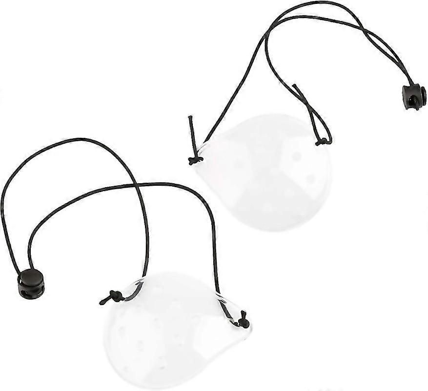 For 2 Pcs Premium Ventilated Eye Patches Highstrength Plastic Eye Shields With 9 Holes For Enhanced