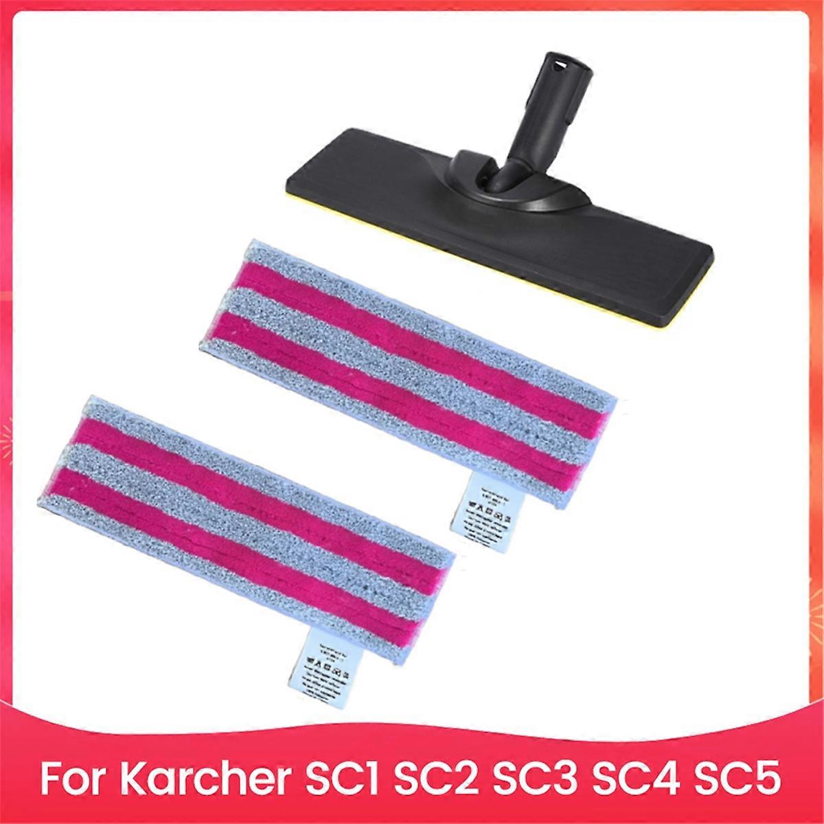 For EasyFix SC1 SC2 SC3 SC4 SC5 Steam Cleaner Parts Replacement Floor Nozzle and Microfibre Mop Cloth B