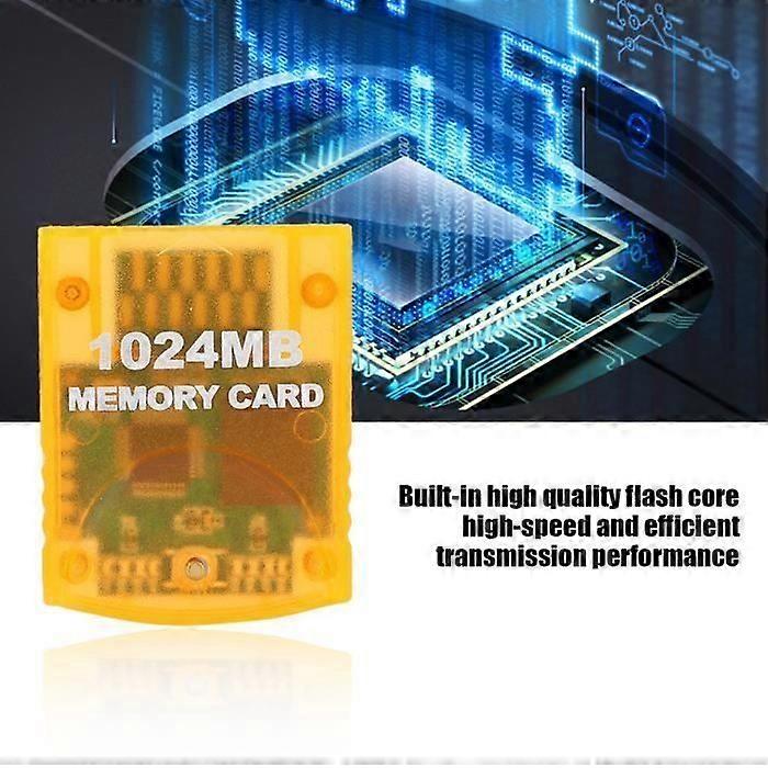 Memory Card - Abi7 - 1024 Mb - Wii And Gamecube Compatible - Built-In Protection - Fast Performance