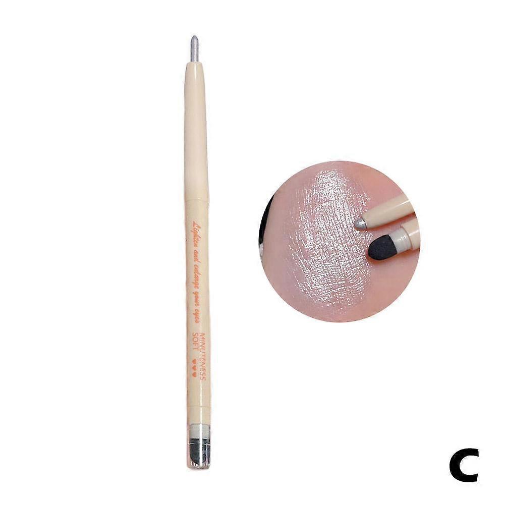 Dual-Ended Eyeshadow Highlighter Stick Matte Pearlescent Long-Lasting Crease-Proof Easy Blend