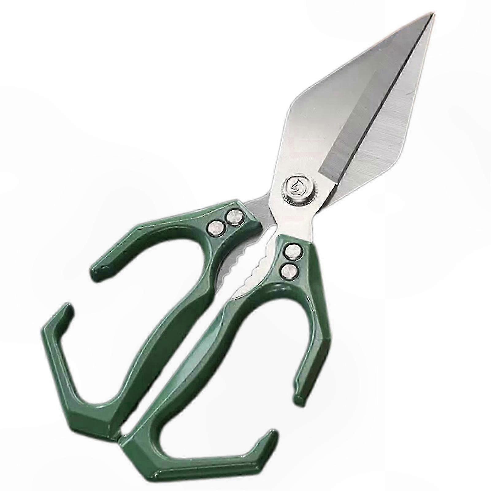Heavy-Duty Kitchen Scissors with Ultra-Sharp Blade for Cutting Chicken Bones and More