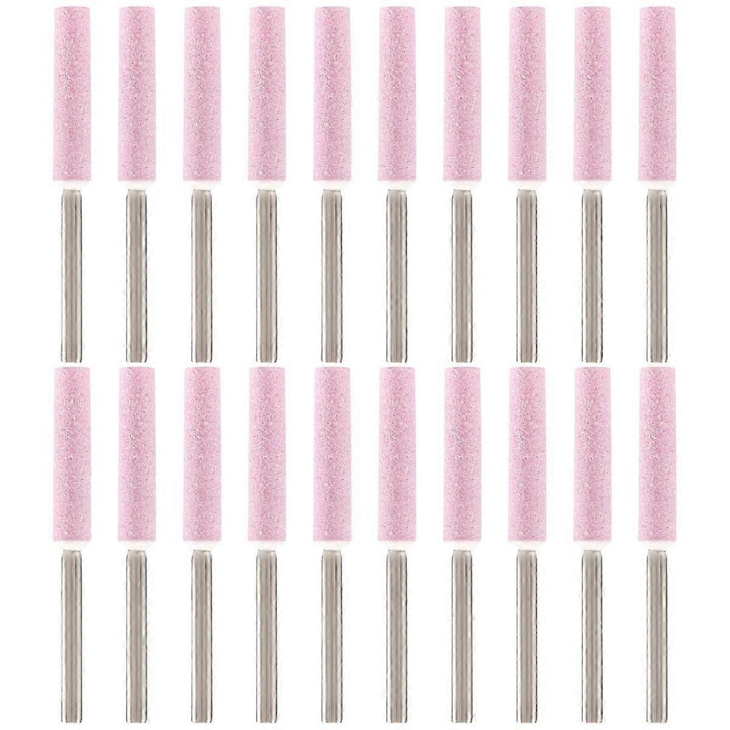 20 Pack Chainsaw Sharpener Grinding Stones Polishing Grinding Tool