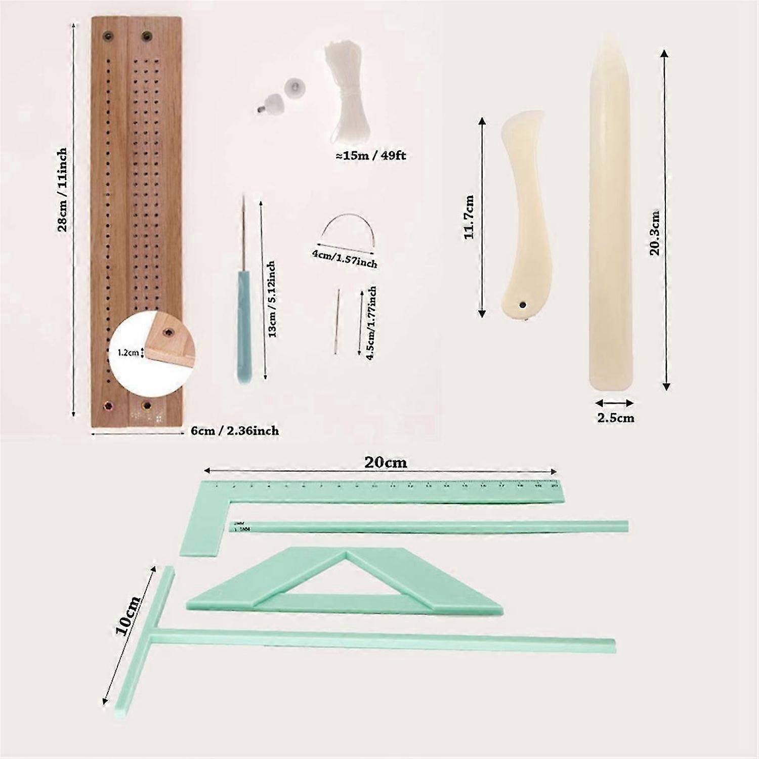 Book Cover Guide Sewing Supplies Tool Kits Planner Scrapooking Page