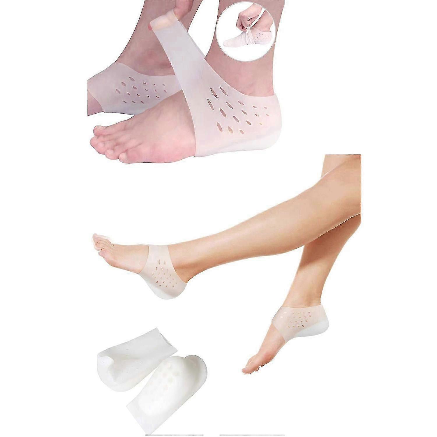 Discreet Height Enhancing Insoles for Men and Women with Heel Lift and Arch Support