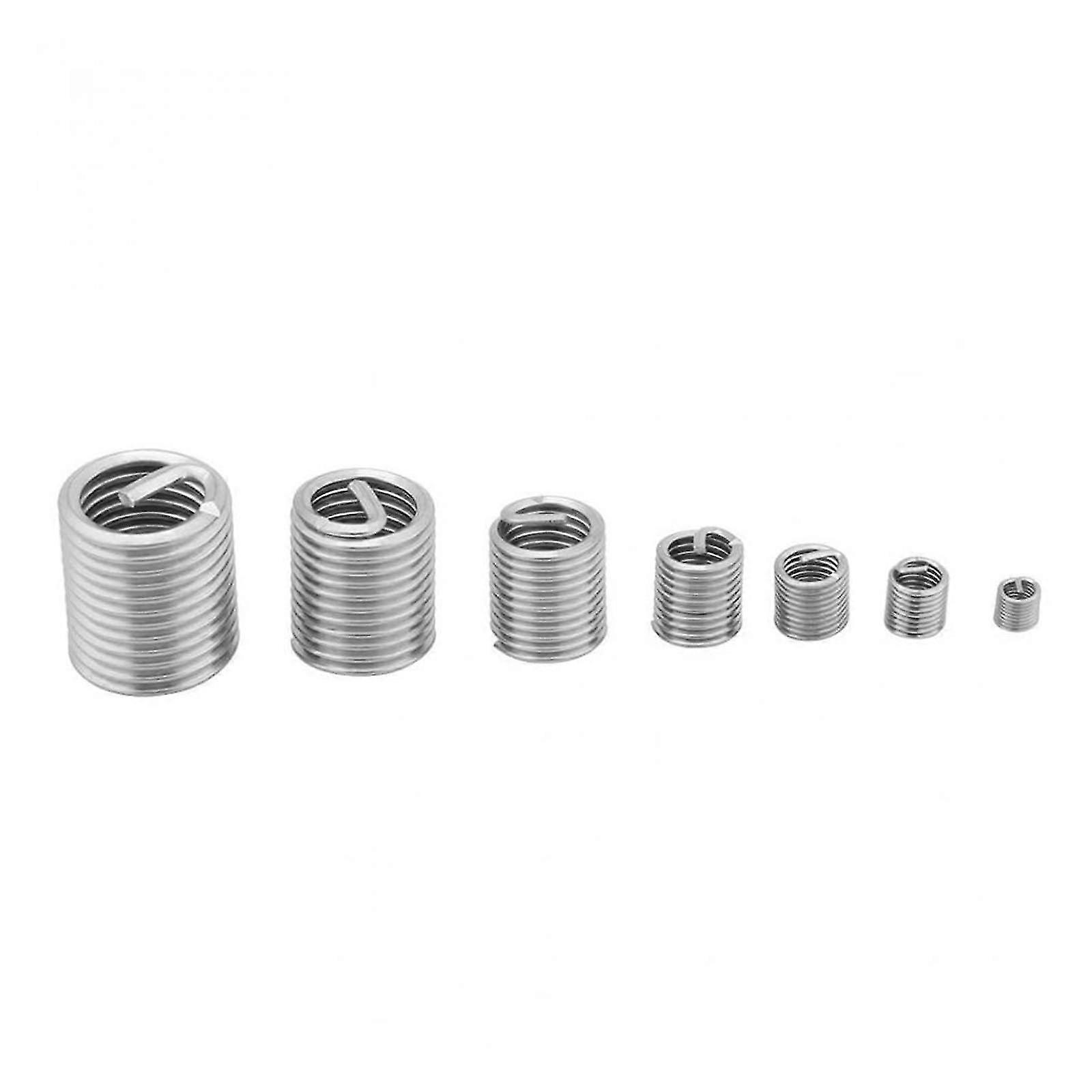 10Pcs M3/M4/M5/M6/M8/M10/M12 Stainless Steel Wire Thread Insert Kit Locking Type 2025