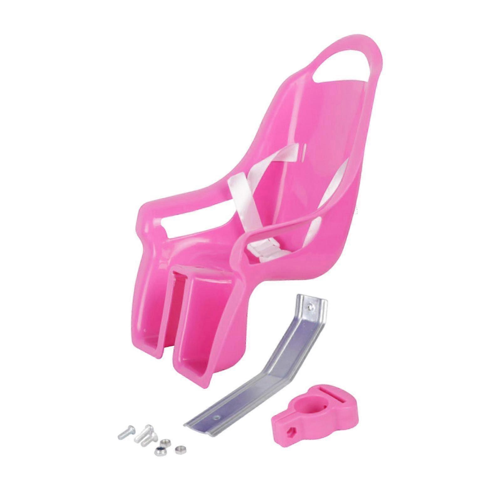 Doll Bicycle Seat Bike Attachment Accessory with Belt Easy to Install for Toy