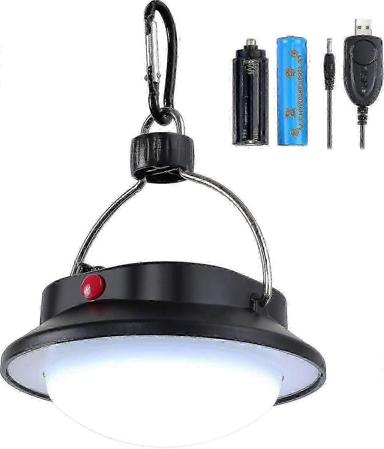 60-LED Dimmable Rechargeable Bivvy Light - Hanging Camping Lamp for Tents, Gardens & DIY Projects (Includes Batteries)_DP 2025