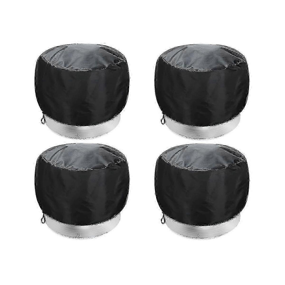 4 حزمة التوربينات سقف تنفيس غطاء التوربينات غطاء التهوية التوربينات التهوية حامي منزل سقف تور