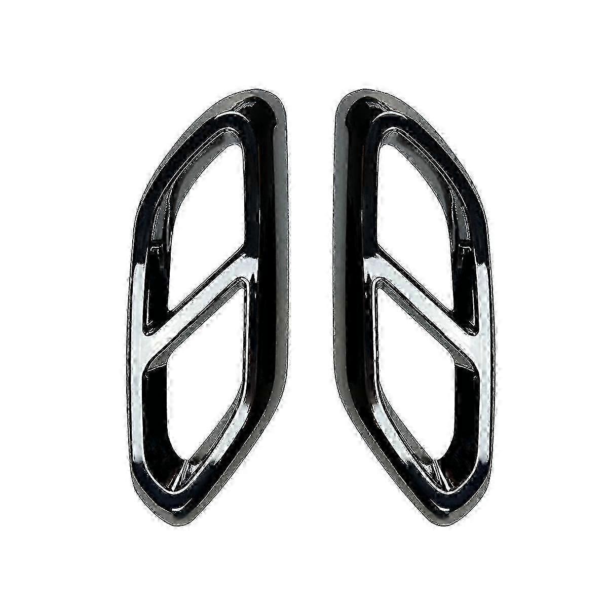 Mercedes GLC X254 2023-2025 Επένδυση πίσω σωλήνα εξάτμισης - Μαύρο φινίρισμα