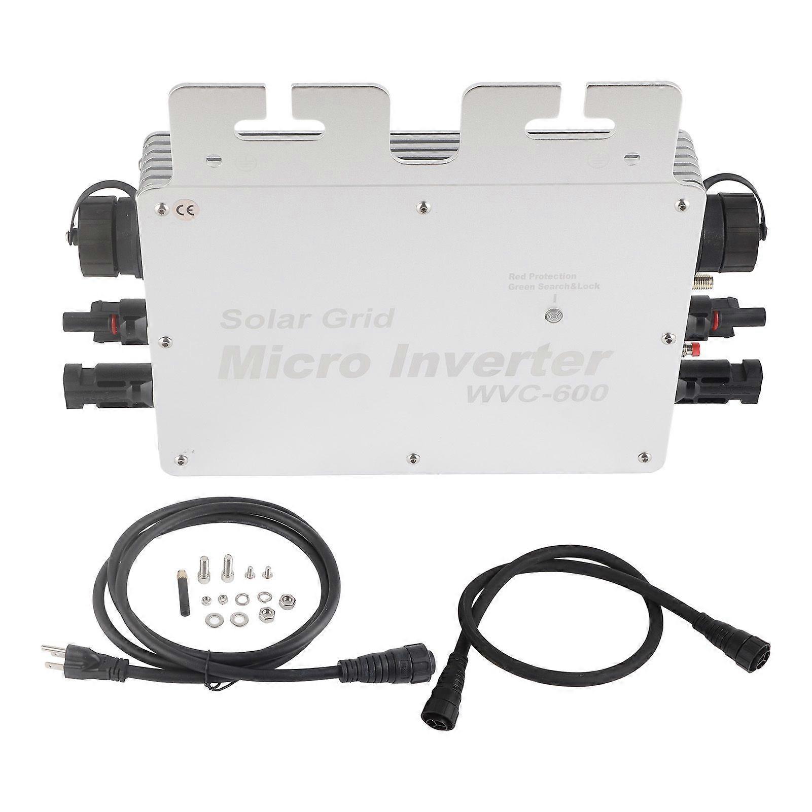 Micro Inverter Solar Power Grid Tie 600W WIFI Control Automatic Identification