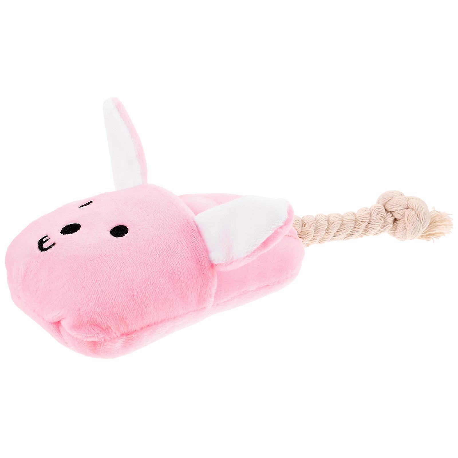 Plush Dog Chew Toy Interesting Shoe Shape For Pet Dog Interactive Pcs
