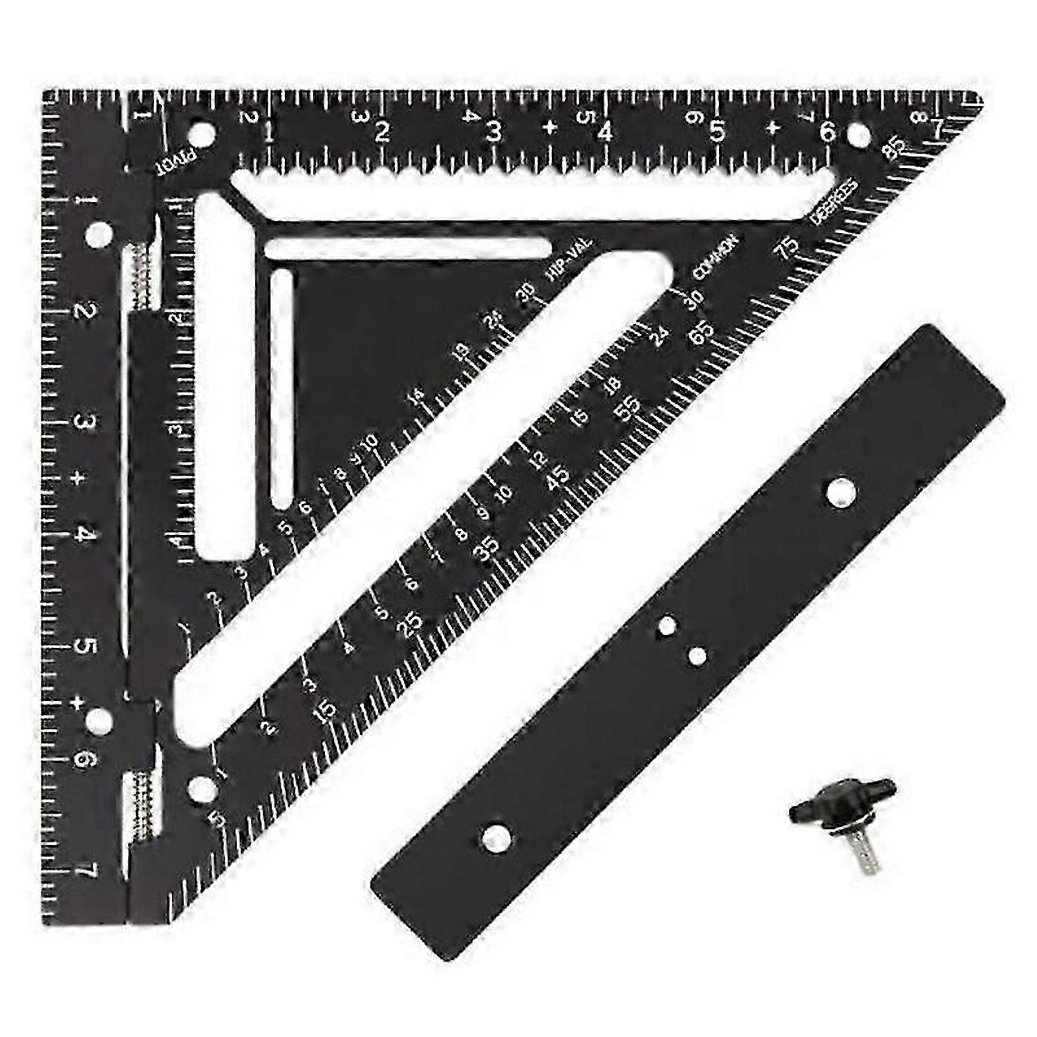 Carpentry Squares Engineers Square Roofing Square Aluminum Alloy Triangle Ruler