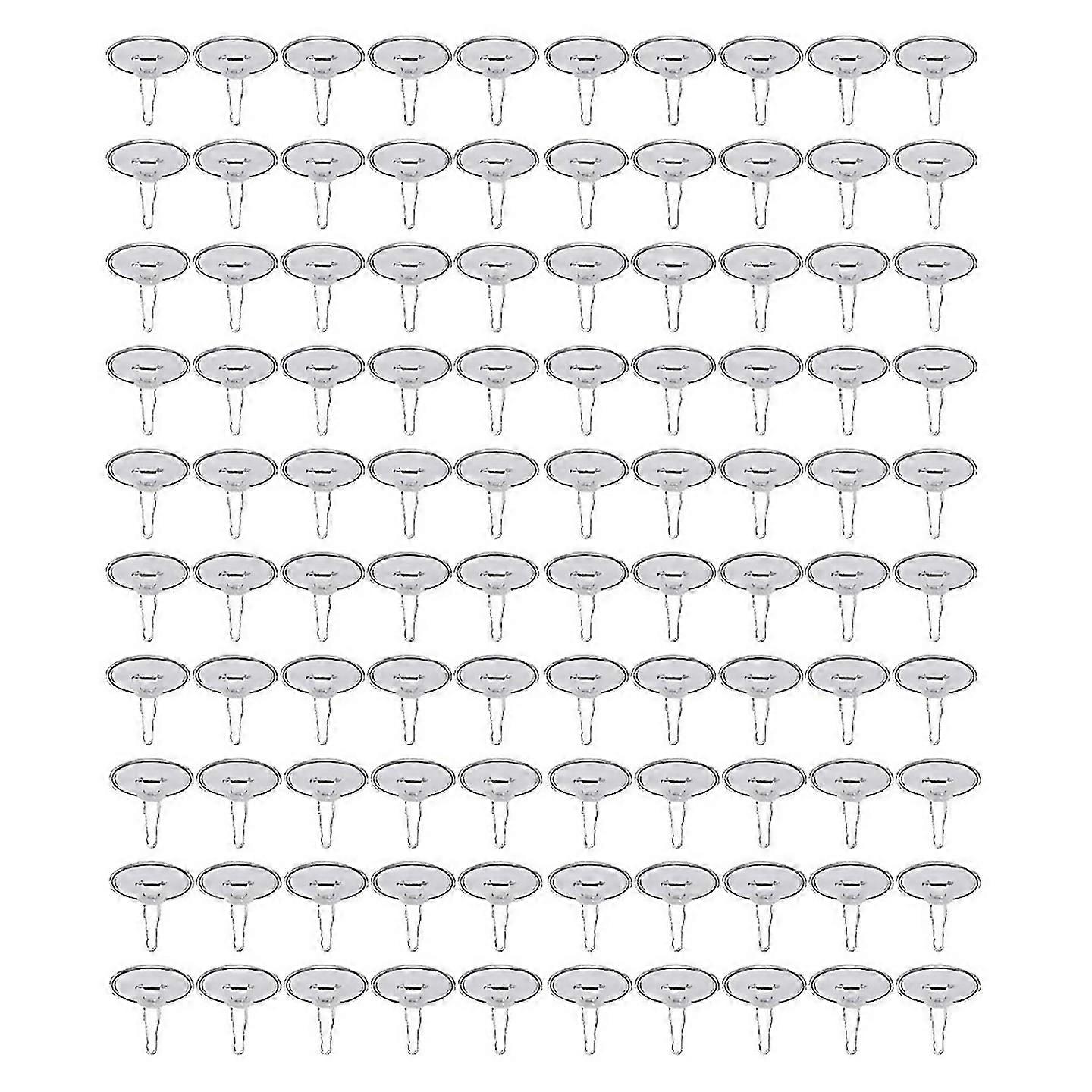 For 100pack Ceiling Hooks Adhesive Removable Wall Hanger