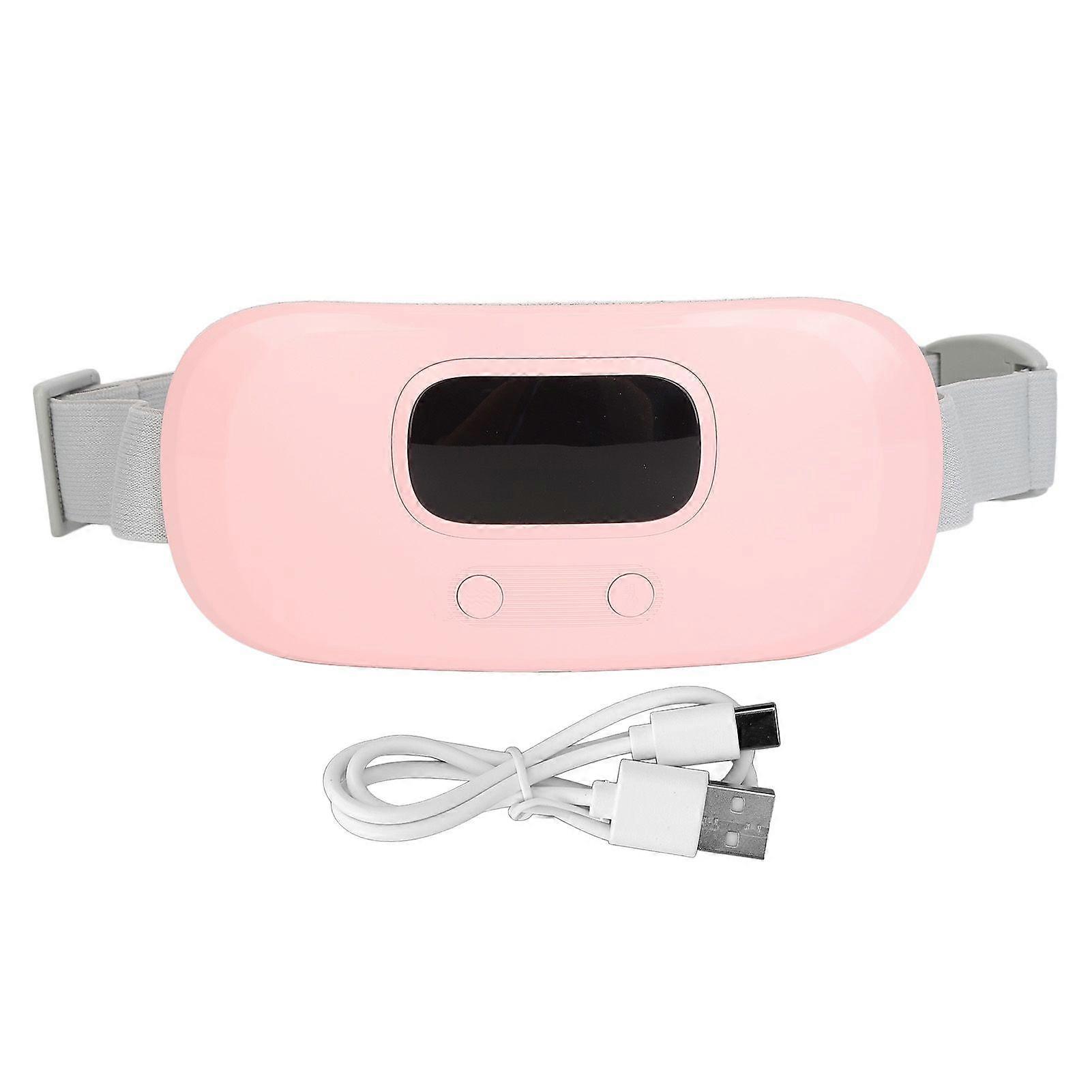 Heating Waist Belt Portable Cordless Fast Heating Pad Electric Waist Belt Device for Menstrual Cramps