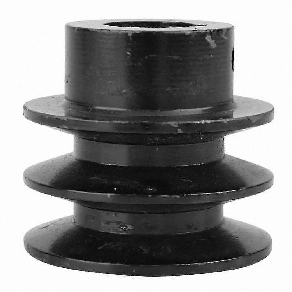 Double V Groove Pulley with 20mm Bore for Belt Drive Systems