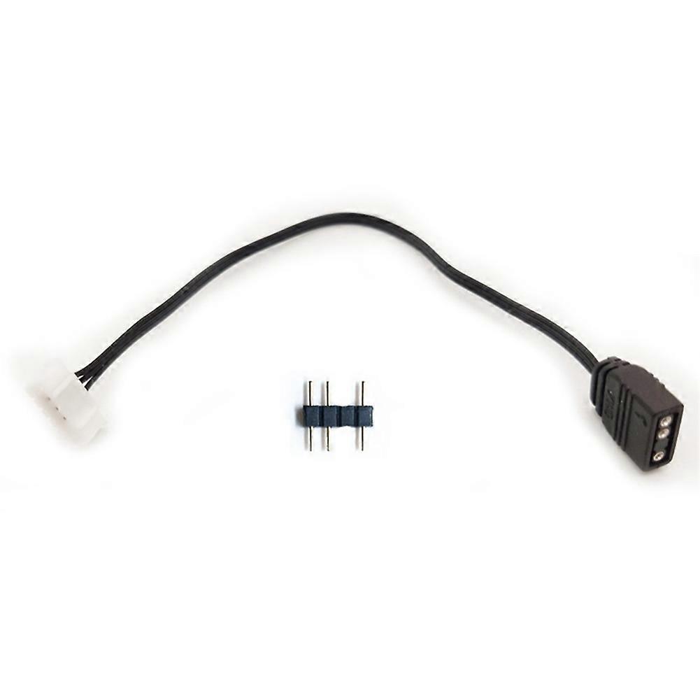Fan Adapter Cable 6Pin to 5V ARGB 3Pin Converter Cord 5V 3-Pin to 6 Pin for Coolmoon Fan Controller Adaptor Connector