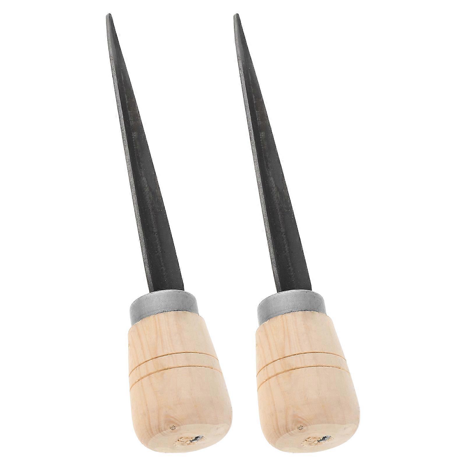 Rattan Crafting Tool Kit for Crafting 8Pcs with Comfortable Grip and Wood Metal