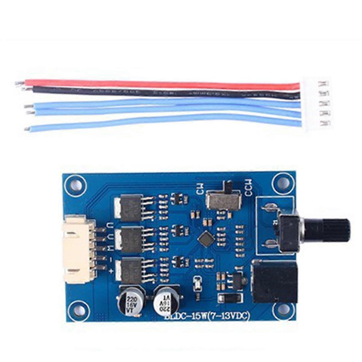 7V 12V DC Three-Phase Brushless Motor Drive Board BLDC Controller Hard Disk Motor Governor Speed Swi